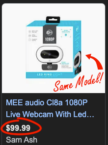 Mee Audio Webcam
