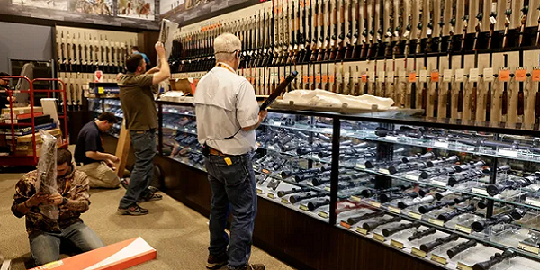 August Gun Sales