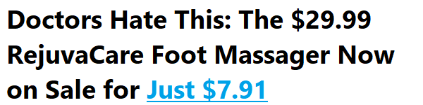 EMS Foot Massager