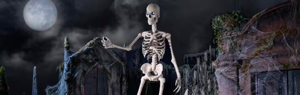 Cozy Halloween home decor display
