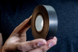 Roll of black electrical tape